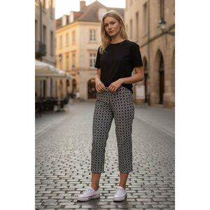 Laundry by Shelli Segal Women's Pants Cropped Slacks multicolor size 6